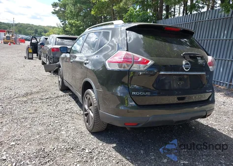2016 Nissan Rogue Sl z USA, uszkodzony, nr VIN 5N1AT2MV9GC772434